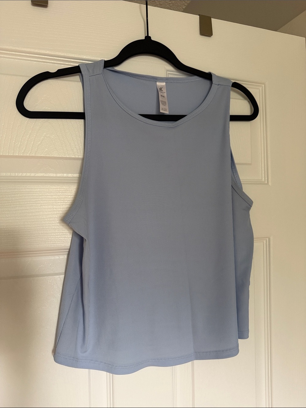 Kyodan Light Blue Ribbed Crewneck Tank